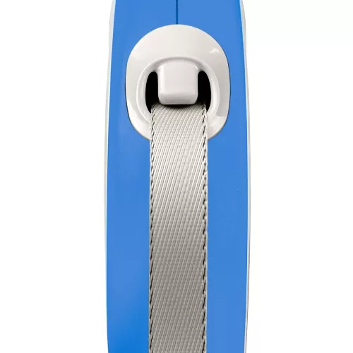 Flexi New Comfort Повідець-рулетка для собак зі стрічкою L 8 м/50 кг синя (FL 043813) - фото №2