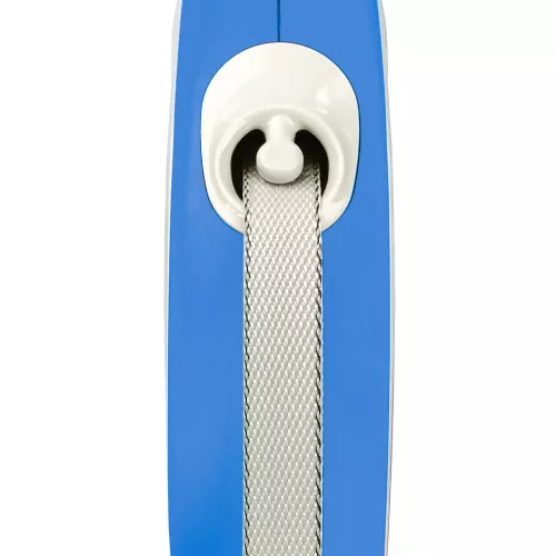 Flexi New Comfort Повідець-рулетка для собак зі стрічкою M 5 м/25 кг синя (FL 043639) - фото №2
