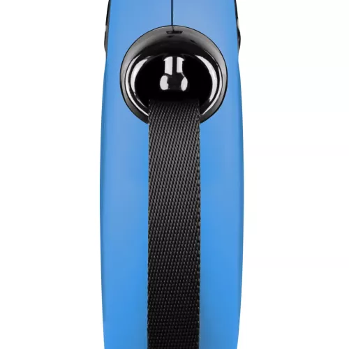 Повідець-рулетка Flexi зі стрічкою «New Classic» L 5 м / 50 кг (синя) (11722) - фото №2