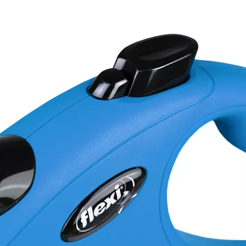 Повідець-рулетка Flexi зі стрічкою «New Classic» L 5 м / 50 кг (синя) (11722) - фото №3