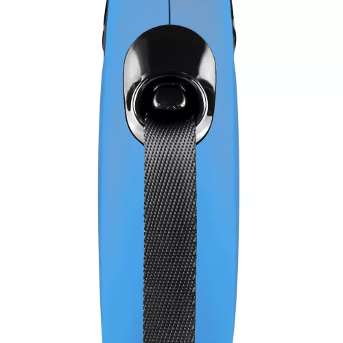 Повідець-рулетка Flexi зі стрічкою «New Classic» XS 3 м / 12 кг (синя) (11822) - фото №2