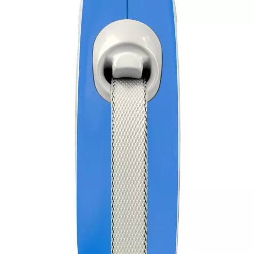 Flexi New Comfort Повідець-рулетка для собак зі стрічкою S 5 м/15 кг синя (FL 043530) - фото №2