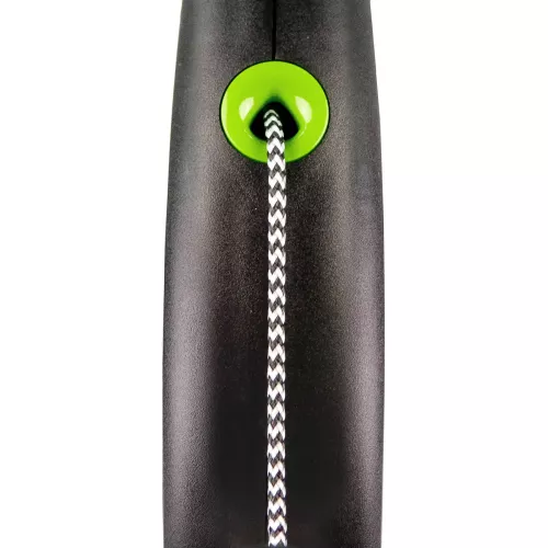 Flexi Black Design Повідець-рулетка для собак з тросом S 5м/12 кг зелена (FL 033326) - фото №2