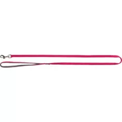 Trixie Premium Поводок для собак нейлоновый L-XL 1 м/25 мм розовый (200311)