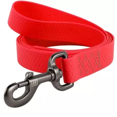 Collar WAUDOG Waterproof Повідець для собак водостійкий 122 см/20 мм червоний (C27273)