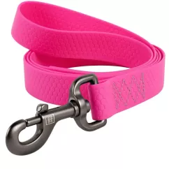 Collar WAUDOG Waterproof Повідець для собак водостійкий 183 см/25 мм рожевий (C27227)