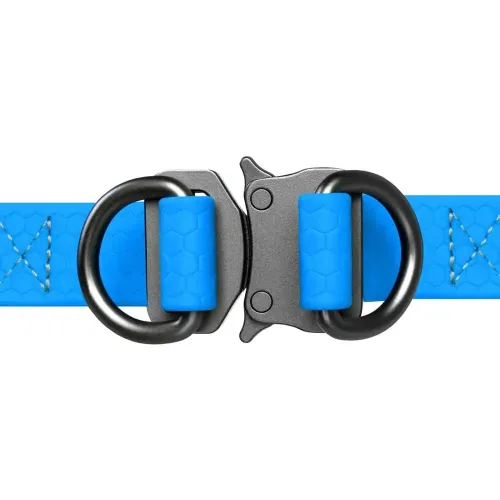 Collar WAUDOG Waterproof Шлейка для собак 50-80 см/20 мм блакитна (C27652) - фото №3