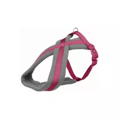 Trixie Premium Шлейка для собак нейлонова M-L 50-80 см/25 мм яскраво-рожева (204020)