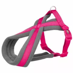 Trixie Premium Шлейка-восьмерка для собак нейлоновая S 35-65 см/20 мм фиолетовая (203721)