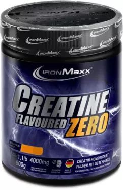 Креатин IronMaxx Creatine Flavoured ZERO 500 г вишня (4260196295802)