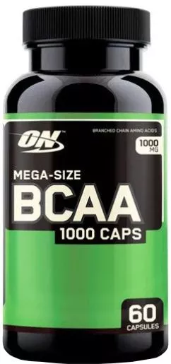 Аминокислота Optimum Nutrition BCAA 1000 60 капсул (748927020359)