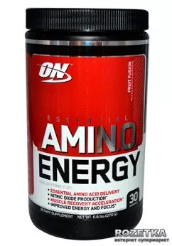 Аминокислота Optimum Nutrition Essential Amino Energy 30 порций Fruit Fusion (748927026665)