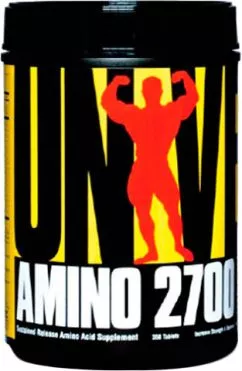 Амінокислота Universal Nutrition AMINO 2700 350 таблеток (039442027016)