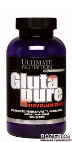 Амінокислота Ultimate Nutrition Glutapure 400 г (099071004291)