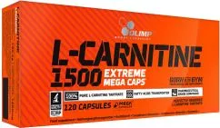 Жиросжигатель Olimp L-Carnitine 1500 Extreme 120 капсул (5901330028847)