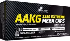 Аминокислота Olimp AAKG Extreme Mega Caps 120 капсул (5901330042294)