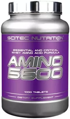 Амінокислота Scitec Nutrition Amino 5600 1000 таблеток (5999100001268)