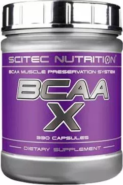 Амінокислота Scitec Nutrition BCAA-X 330 капсул (5999100001442)