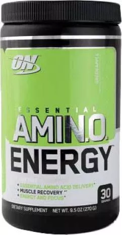 Амінокислота Optimum Nutrition Essential Amino Energy 30 порцій Green Apple (748927051704)