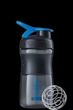 Шейкер BlenderBottle SportMixer з кулькою 590 мл Чорно-синій (SportMixer 20oz черно-синий)