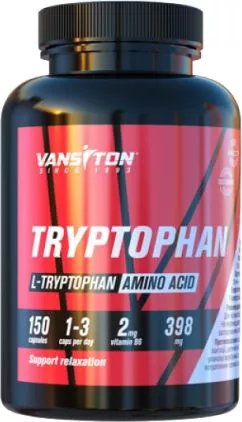 Амінокислота Vansiton Триптофан 150 капсул (4820106590351)