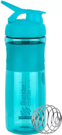 Шейкер BlenderBottle SportMixer з кулькою 820 мл Блакитний (SM 28oz Teal)