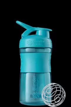 Шейкер BlenderBottle SportMixer з кулькою 590 мл Блакитний (SM 20oz Teal)