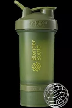 Шейкер BlenderBottle ProStak с шариком 650 мл Болотный (PS 22oz Moss Green)