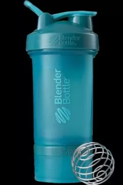 Шейкер BlenderBottle ProStak с шариком 650 мл Голубой (PS 22oz Teal)