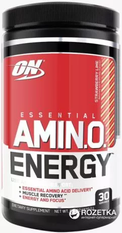 Аминокислота Optimum Nutrition Essential Amino Energy 30 порций Strawberry Lime (748927051698)