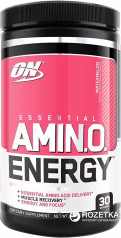 Аминокислота Optimum Nutrition Essential Amino Energy 30 порций Watermelon (748927026672)