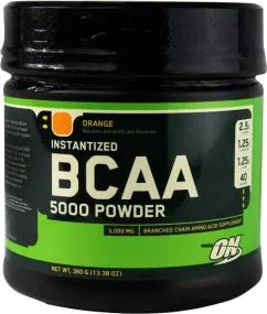 Аминокислота Optimum Nutrition BCAA 5000 Powder Orange 380 г (748927025217)