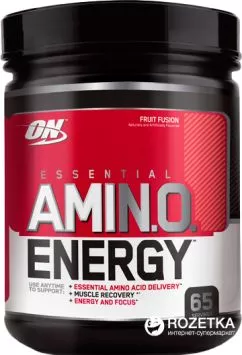Аминокислота Optimum Nutrition Essential Amino Energy 65 порций Fruit Punch (748927023374)