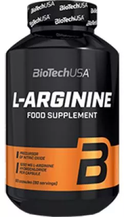 Аминокислота Biotech L-Arginine 90 капсул (5999076234318)