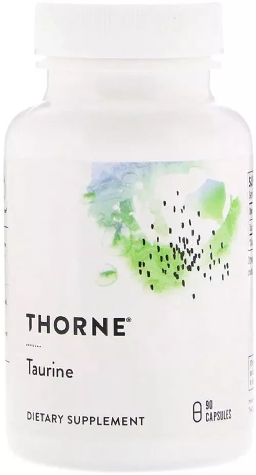 Аминокислота Thorne Research Таурин 90 капсул (693749511021) - фото №3