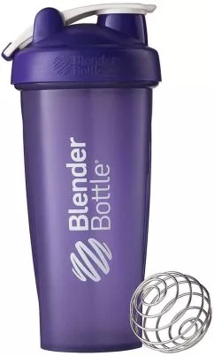 Шейкер BlenderBottle Classic Loop з кулькою 820 мл Сливовий (Loop 28 Plum)