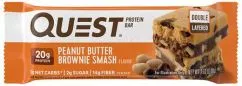 Протеїновий батончик Quest Bar 60 г 1/12 Peanut butter brownie smash (888849006397)