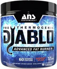 Жироспалювач ANS Performance Diablo Thermogenic Суперфруктовий сплеск 150 г (483329)