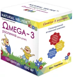 Жирні кислоти Natural Helper Omega 3 Природний помічник (Kids) (4820187660028)