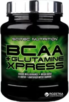 Амінокислота Scitec Nutrition BCAA + Glutamine Xpress 600 г Bubble gum (5999100022379)