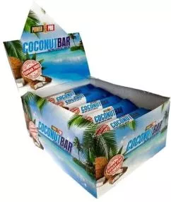 Упаковка батончиків Power Pro Sugar Free 50 г х 20 шт. з кокосом (4820214003101)