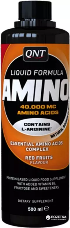 Амінокислота QNT Amino Acid Liquid 500 мл Red Fruits (5425002406394)