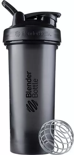 Шейкер спортивний Blender Bottle Classic Loop Pro з кулькою 820 мл Black (Loop_Pro_28oz_Black)
