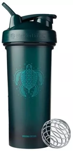 Шейкер спортивний Blender Bottle Classic Loop Pro з кулькою 820 мл Sea Turtle (Loop_Pro_28oz_Sea_Turtle)