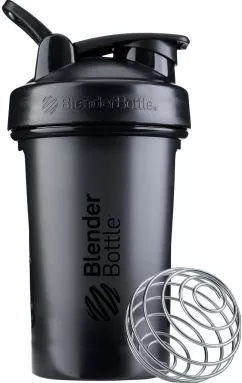 Шейкер спортивний Blender Bottle Classic Loop Pro з кулькою 590 мл Black (Loop_Pro_20oz_Black)