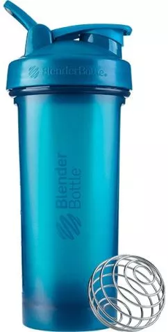 Шейкер спортивний Blender Bottle Classic Loop Pro з кулькою 820 мл Blue (Loop_Pro_28oz_Blue)