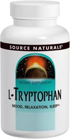 Аминокислота Source Naturals L-Триптофан 500 мг 60 капсул (21078019848)