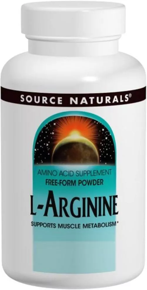 Амінокислота Source Naturals L-Аргінін 500 мг 100 капсул (21078016878) - фото №3