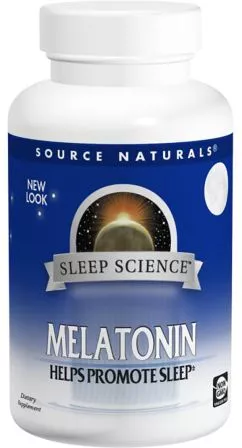 Амінокислота Source Naturals Sleep Science Мелатонін 3 мг 120 таблеток (21078005513)