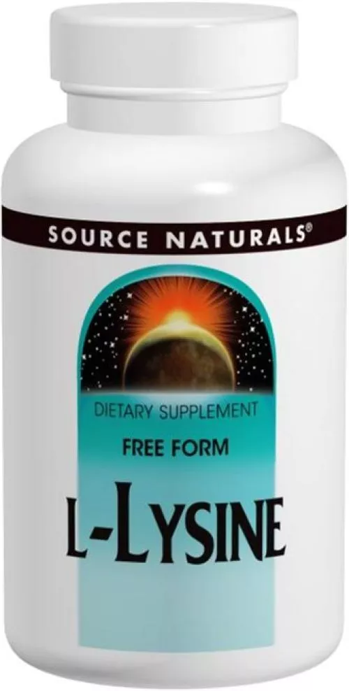 Амінокислота Source Naturals Лізин 1000 мг 100 таблеток (21078001423) - фото №3